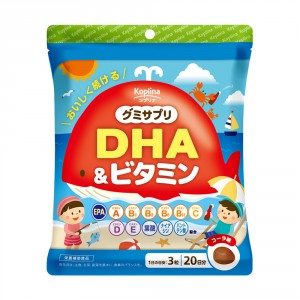 グミサプリ DHA＆ビタミンパッケージ画像